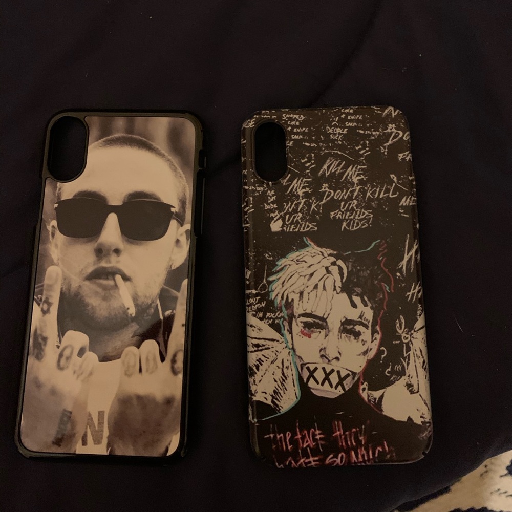 Mac Miller & XXXTENTACION iPhone X/XS Case BUNDLE